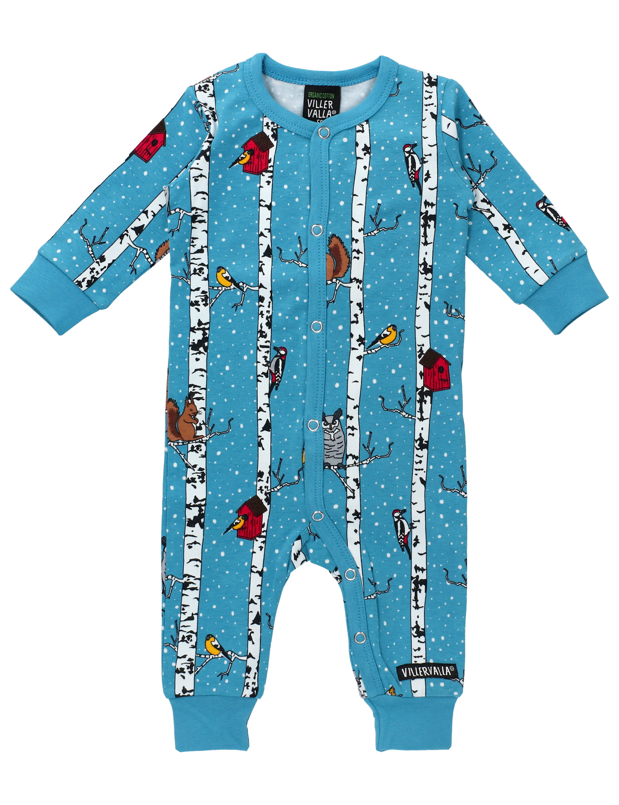 Baby Overall Winter 56 - Weihnachts Strampler Mit Brief Cartoon Druck