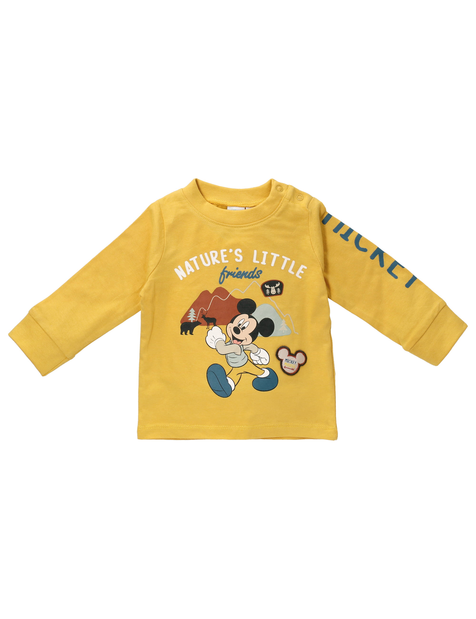 Disney Pull Mickey Mouse Jaune 3-6M (62-68 cm)