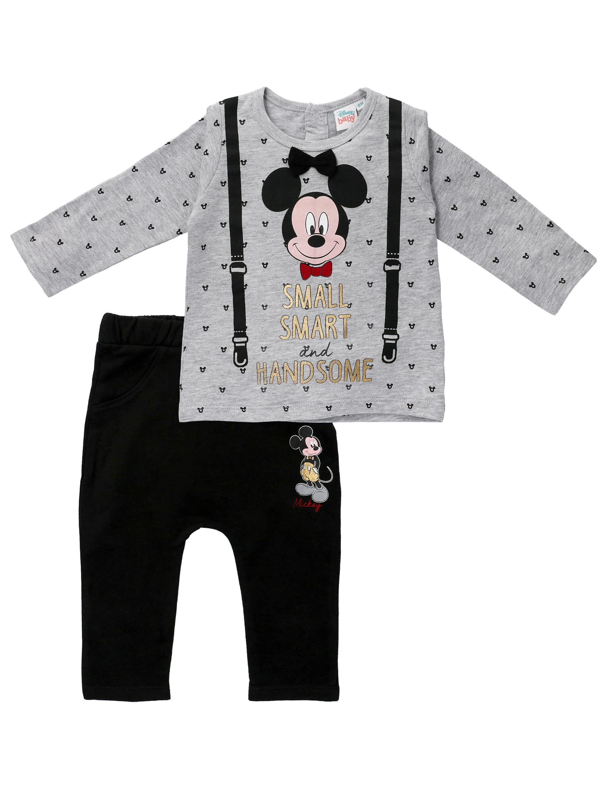 Ensemble de pyjama deux pièces Mickey Mouse Couleur gris foncé - RESERVED -  9904J-90X