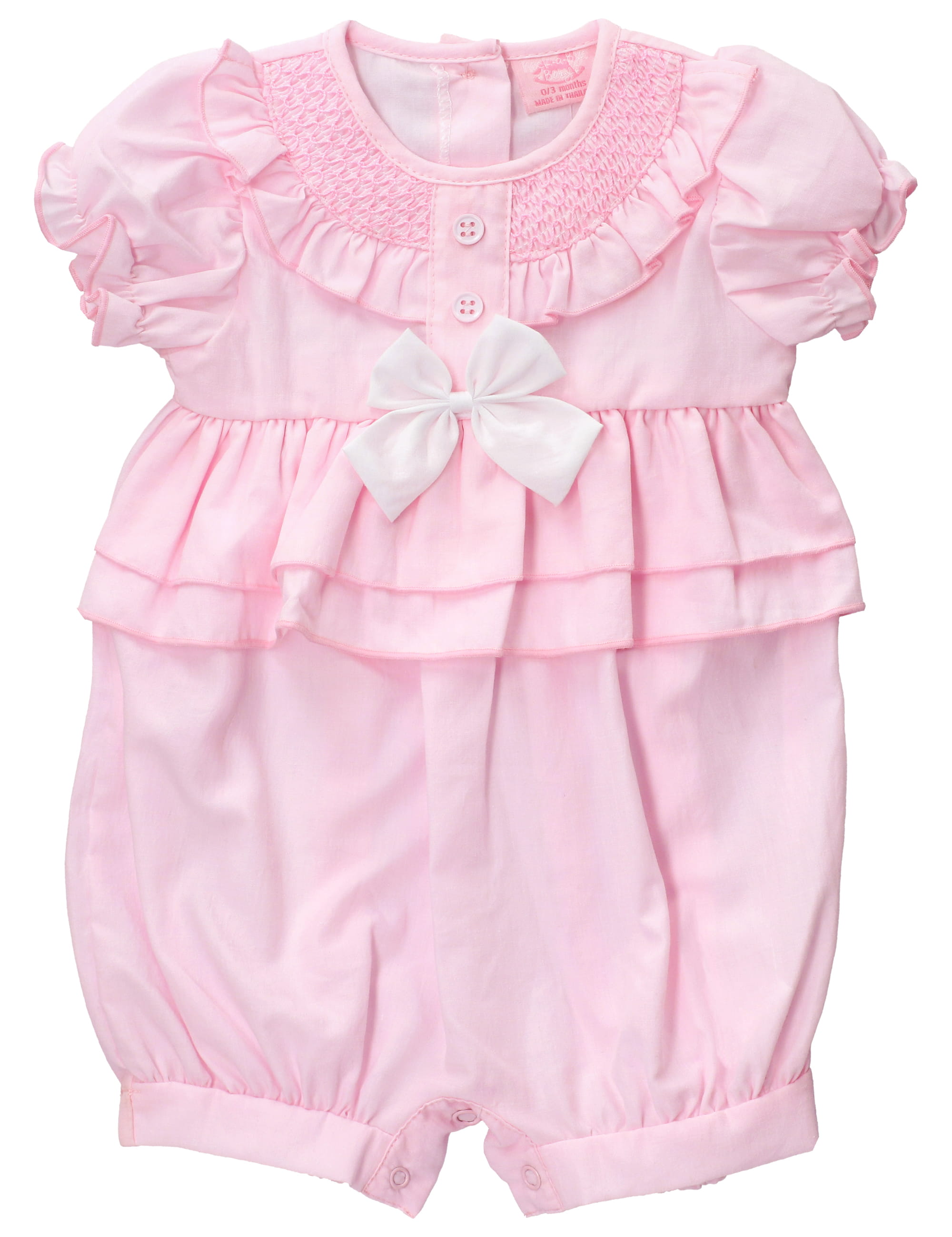 Produktbild von Romany Babyschal – Handgefertigt, Mit Spitze, Pumyschleife In Rosa/Blau/Weiß