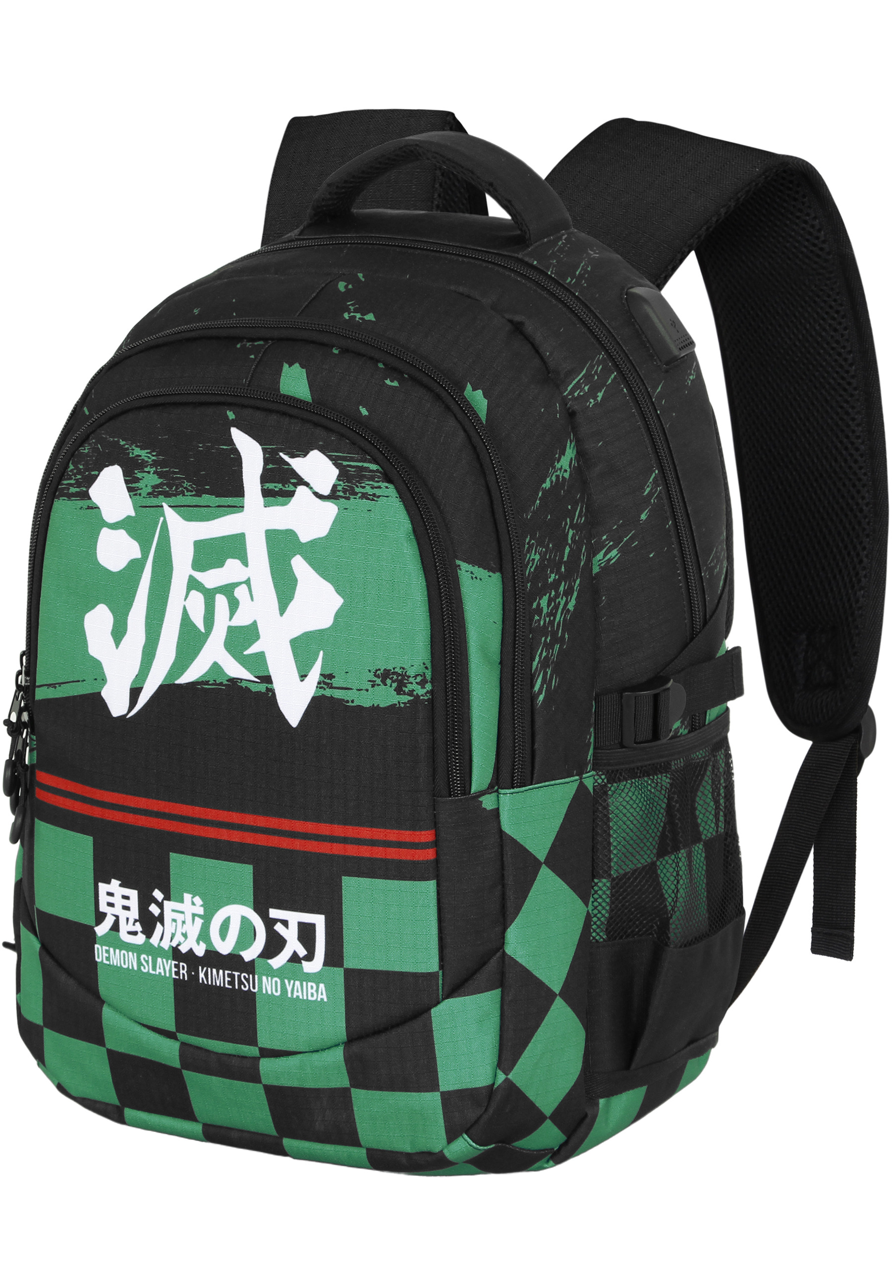 Porta-lápis Demon Slayer Kimetsu No Yaiba triplo | Brinquedos e Artigos