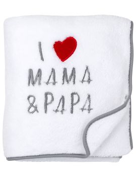 Baby Sweets 14 Teile Set I Love Mama & Papa weiß Newborn (56) - 9