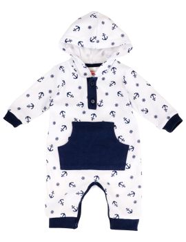 Baby Sweets Strampler Overall Waldtiere creme braun 