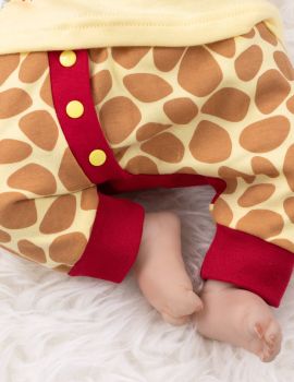 Baby Sweets 2 Teile Set Baby Giraffe gelb Newborn (56) - 8