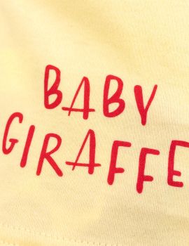 Baby Sweets 2 Teile Set Baby Giraffe gelb Newborn (56) - 6