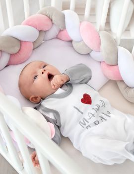 Baby Sweets 14 Teile Set I Love Mama & Papa weiß Newborn (56) - 13