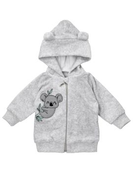 Baby Sweets Jacke Baby Koala grau 56 (Neugeborene) - 0