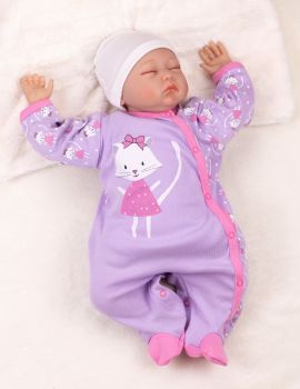 Baby Sweets Strampler Sweet Kitty rosa 1 Monat (56) - 1