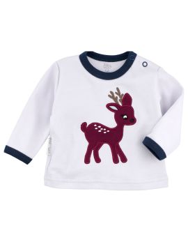 Baby Sweets 2 Teile Set Little Reindeer blau Newborn (56) - 1
